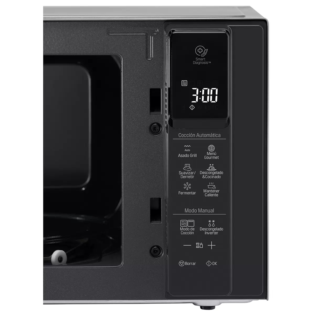 Microondas LG Neochef MH1596CIR Inverter 42lts  99.9% Antibacterial EasyClean
